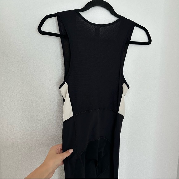 RAPHA One Piece Cycling Jumpsuit Size Small Women’s Black White Front Zipper - Picture 8 of 10